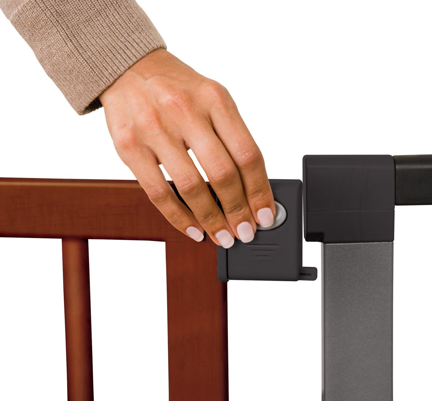 Wood and Steel Designer Gate