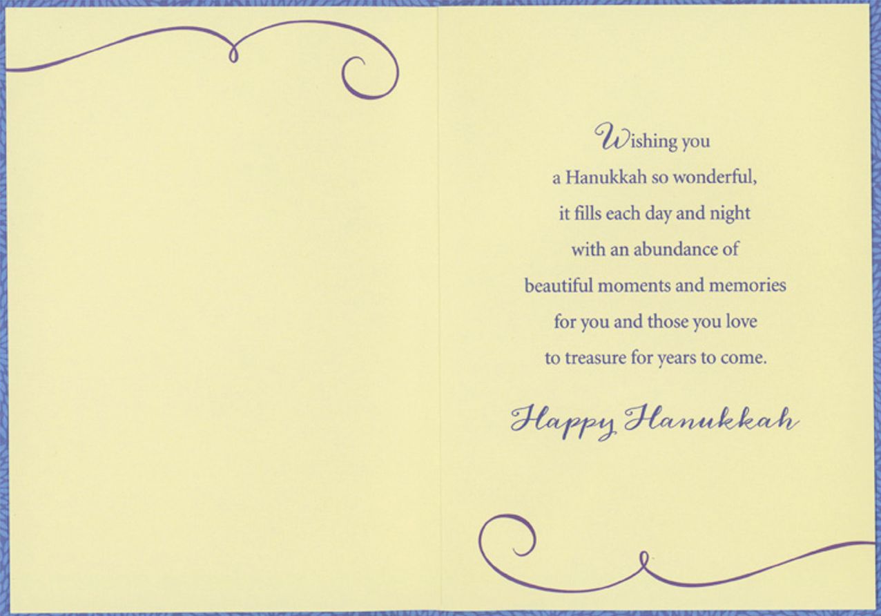 Hanukkah Wish with Dreidel and Coins