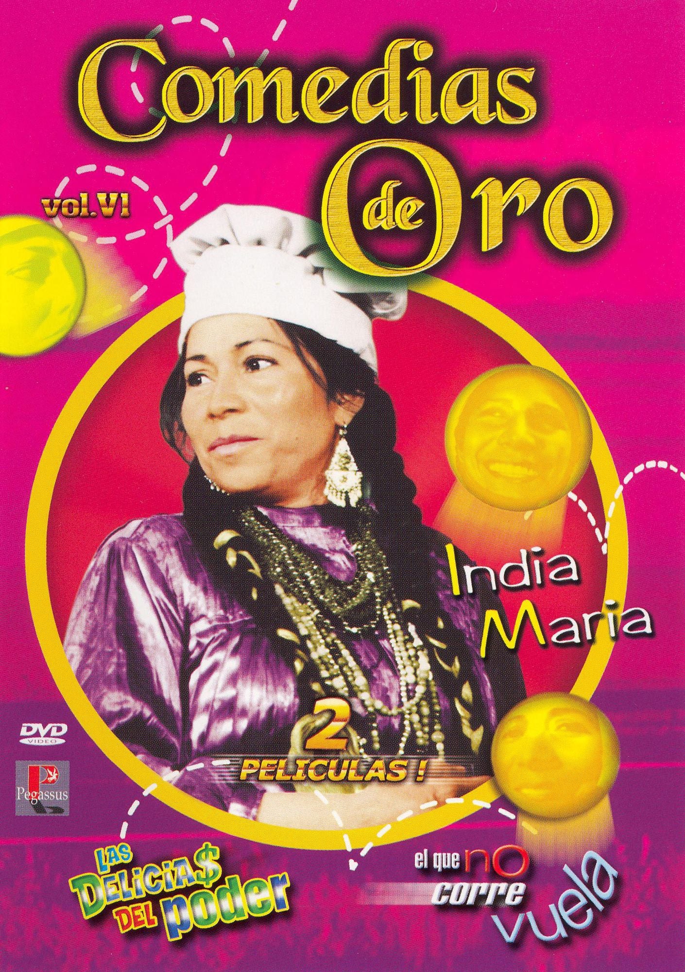 Comedias de Oro: La India Maria, Vol. 6 - Las Delicias del Poder/El Que No Corre Vuela