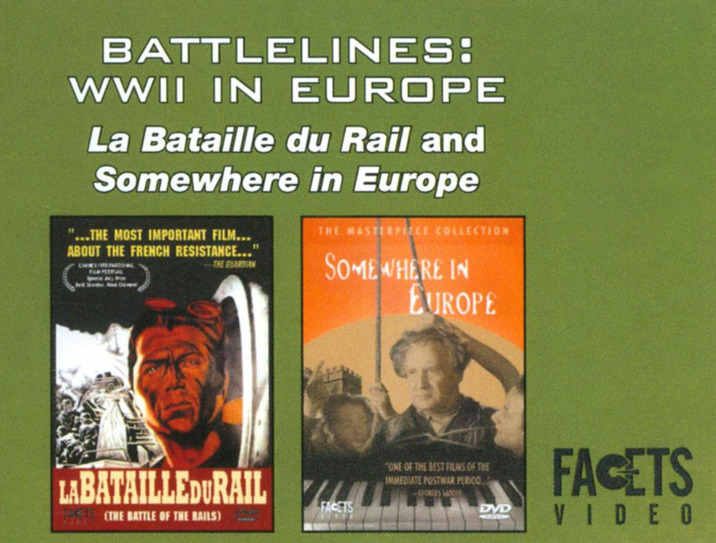 La Bataille du Rail/Somewhere in Europe [2 Discs]