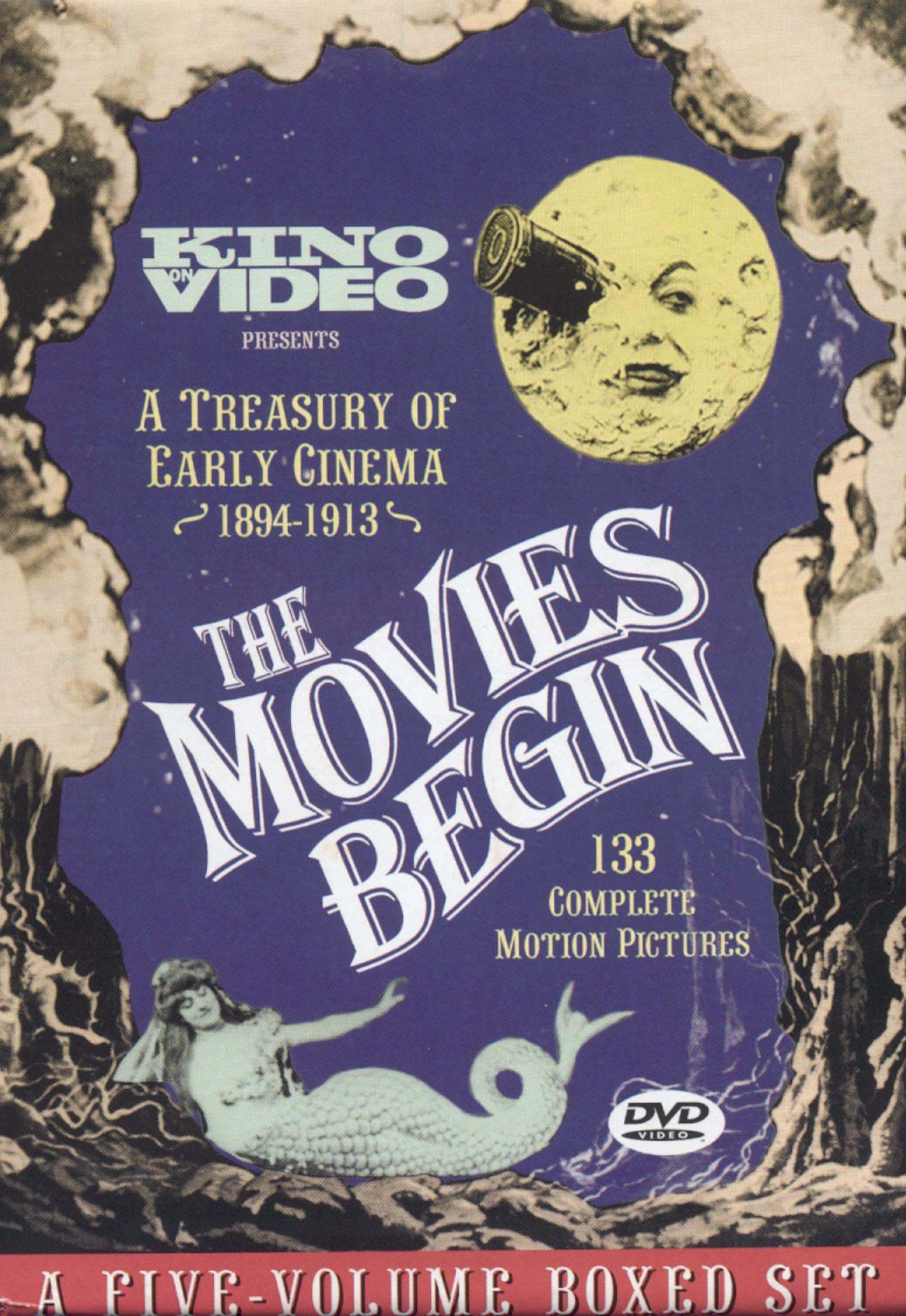 The Movies Begin: A Treasury of Early Cinema 1894-1913 [5 Discs]