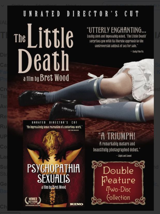 The Little Death/Psychopathia Sexualis [2 Discs]
