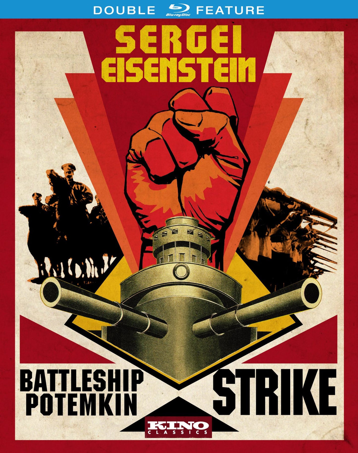 Sergei Eisenstein Double Feature: Battleship Potemkin/Strike [2 Discs] [Blu-ray]