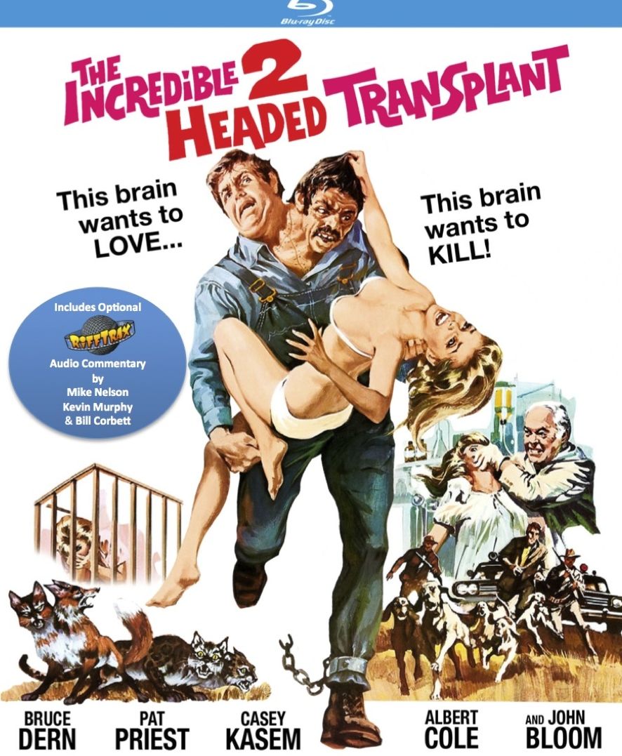 The Incredible Two-Headed Transplant [With Optional Rifftrax] [Blu-ray]