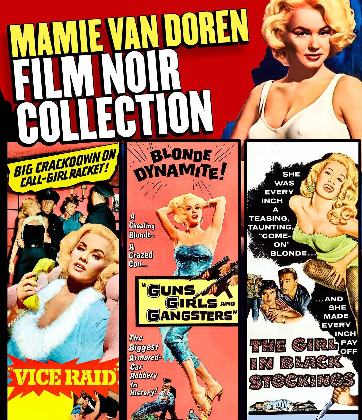 Mamie Van Doren Film Noir Collection