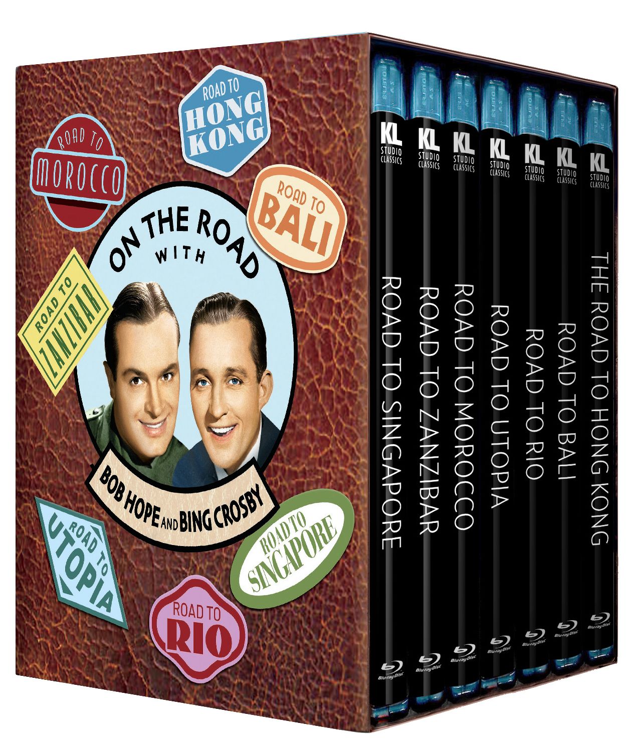On The Road With Hope & Crosby (7Pc) / (Box Ws)