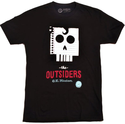 Outsiders S.E. Hinton Black Unisex Tee (L)
