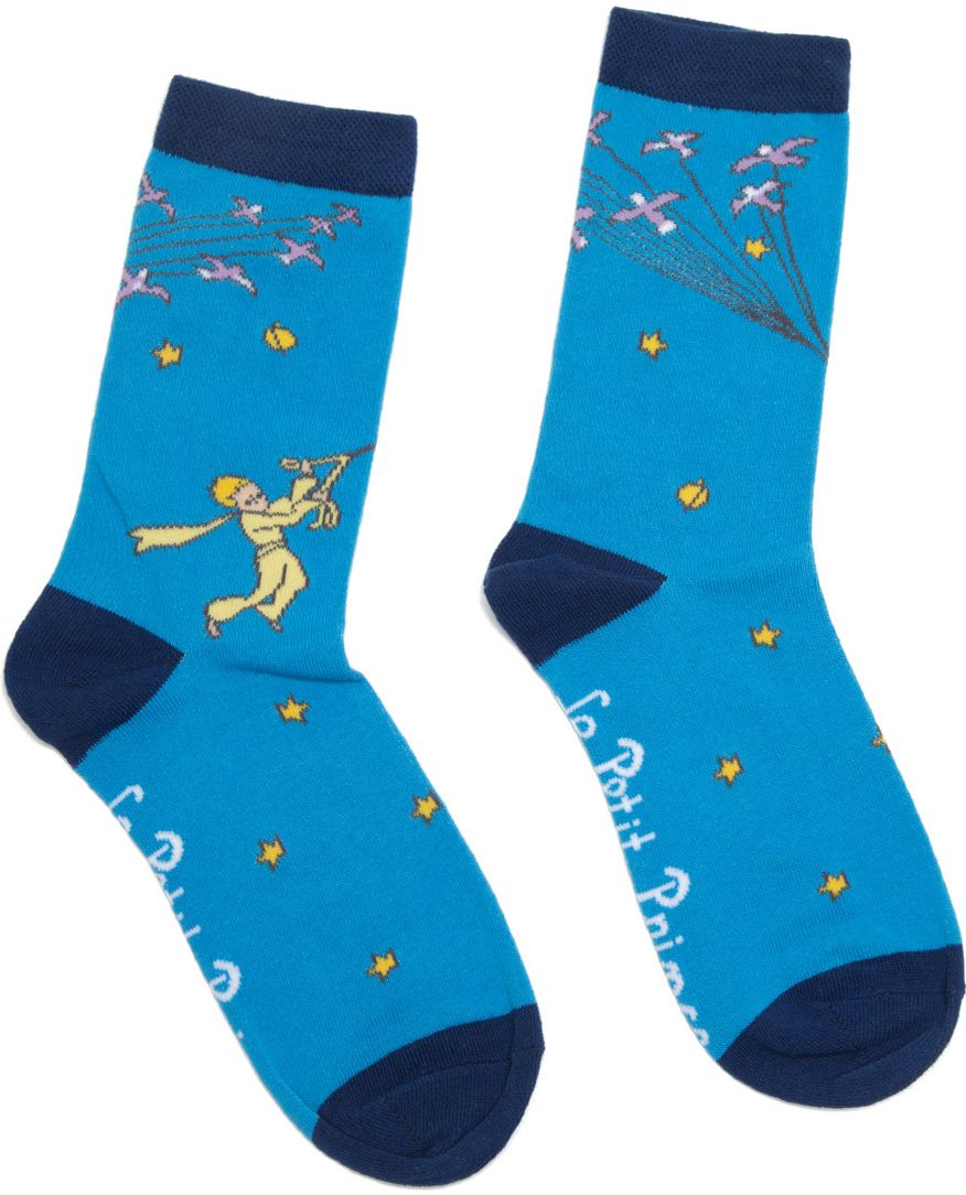 Little Prince Crew Socks Unisex 10-13 1 Pair