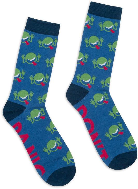 Hitchhiker's Guide To Galaxy Socks Unisex 10-13