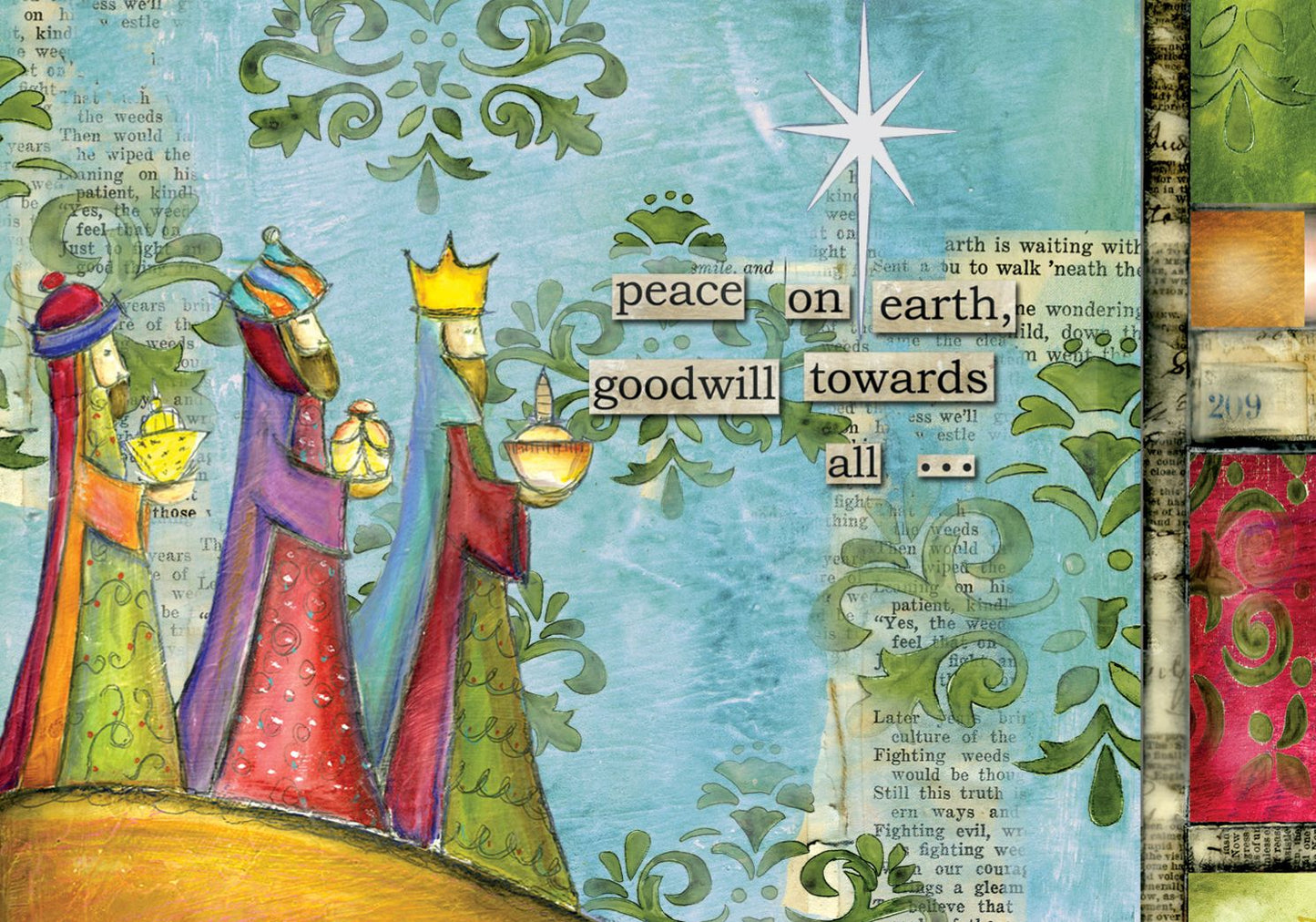 Peace On Earth Christmas Boxed Card