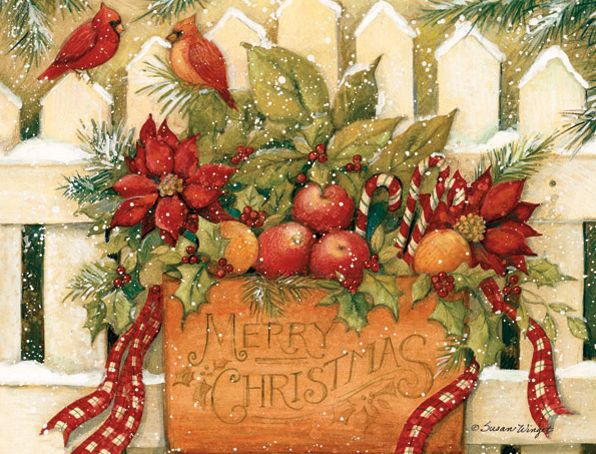 Merry Christmas Welcome Christmas Boxed Card