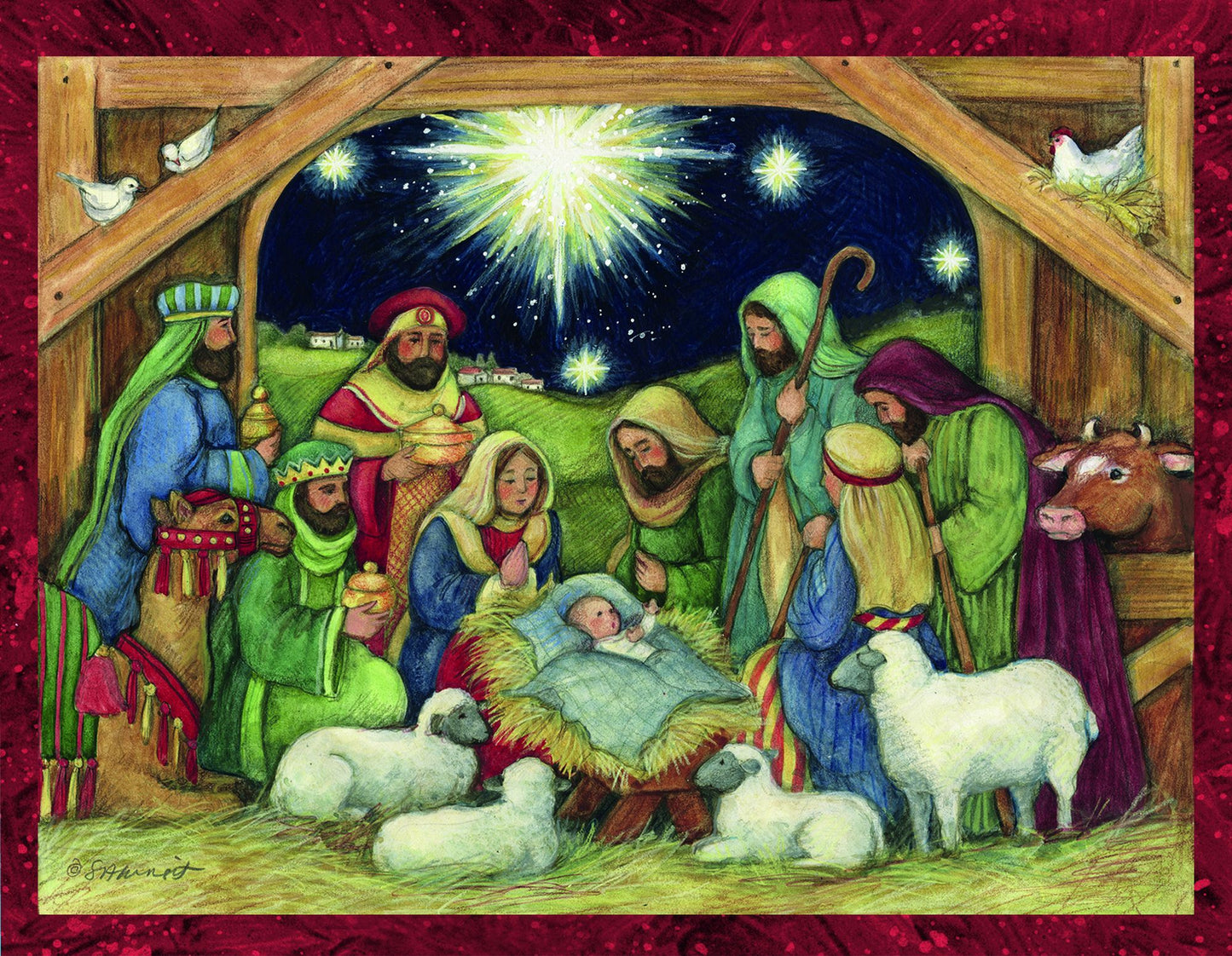 Adore Him Christmas Boxed Card