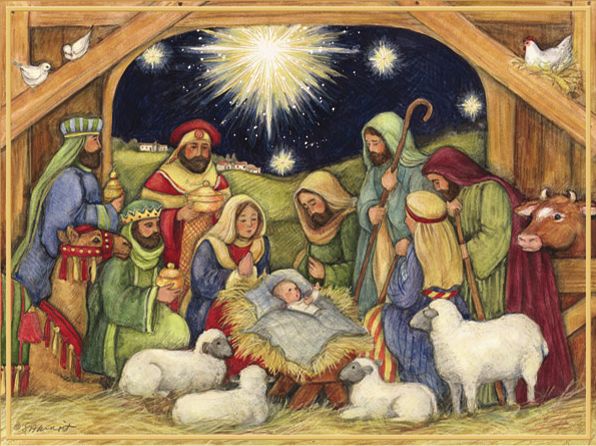 Adore Him Christmas Boxed Card