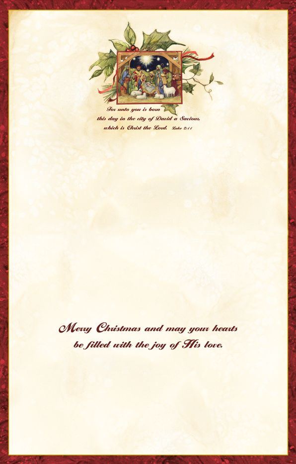 Adore Him Christmas Boxed Card