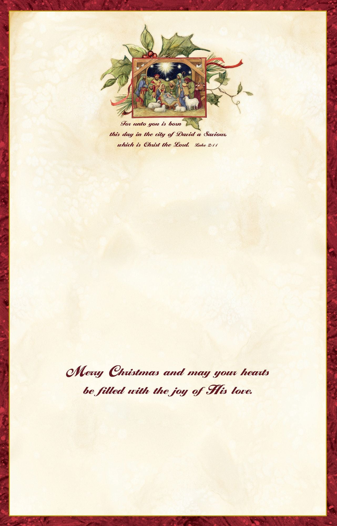 Adore Him Christmas Boxed Card