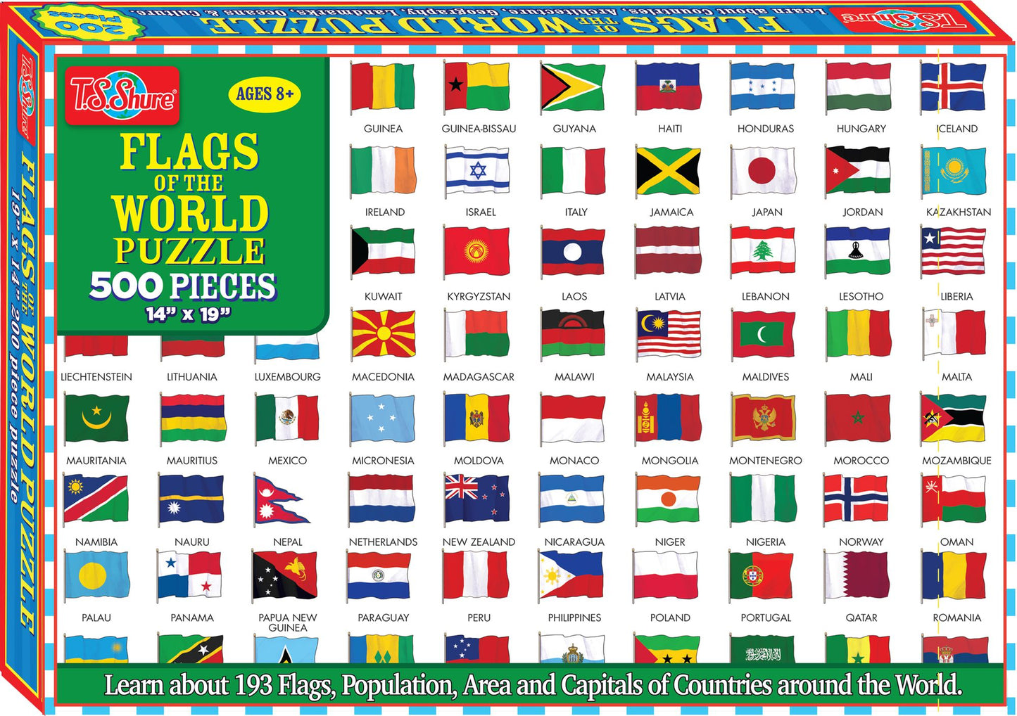 Flags of the World 200 pc Puzzle
