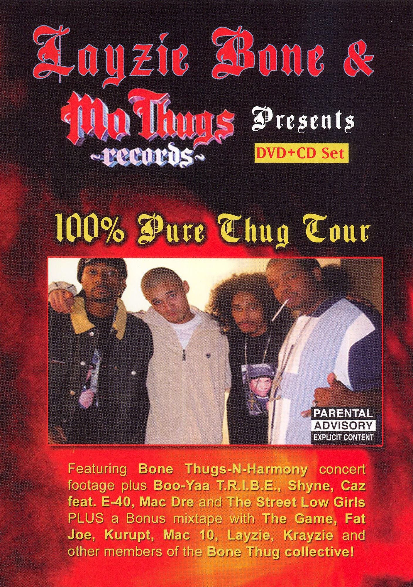 Layzie Bone & Mo Thugs Records Presents: 100% Pure Thug Tour [DVD/CD]