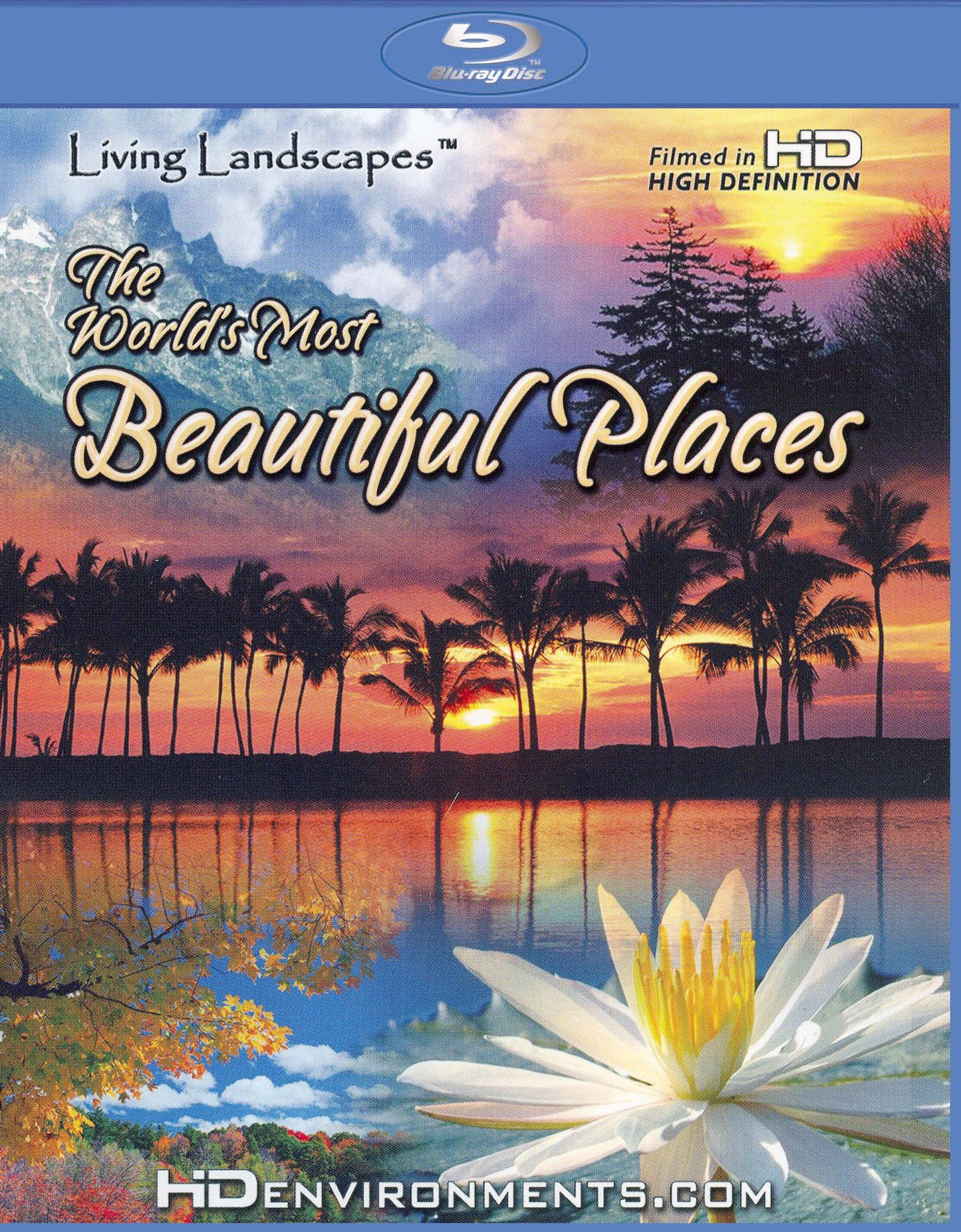Living Landscapes: The World's Most Beautiful Places [Blu-ray]