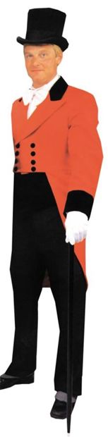 Costumes For All Occasions Ac134Md Ringmaster Coat And Vest Mediu