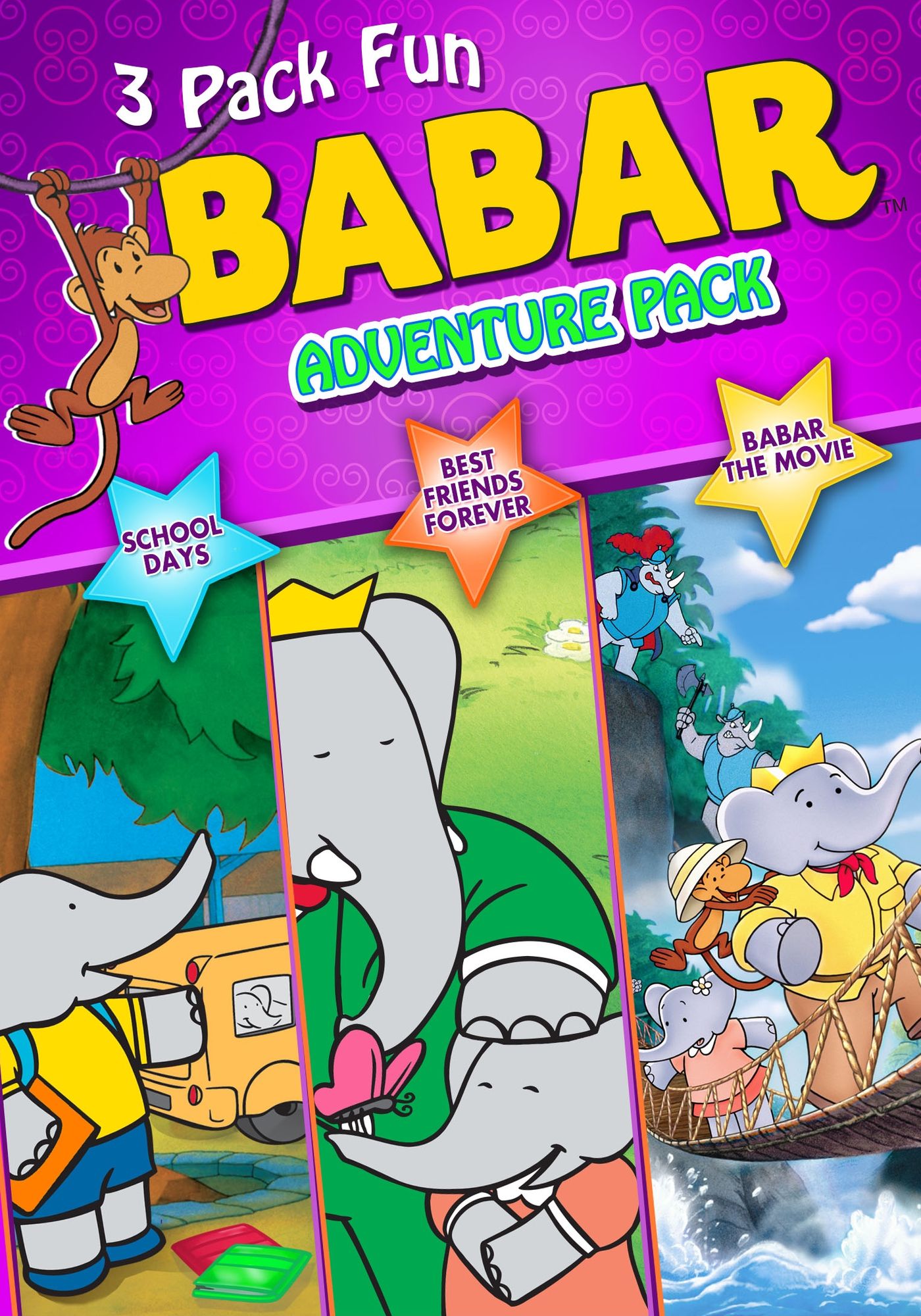 Babar: Adventure Pack [3 Discs]