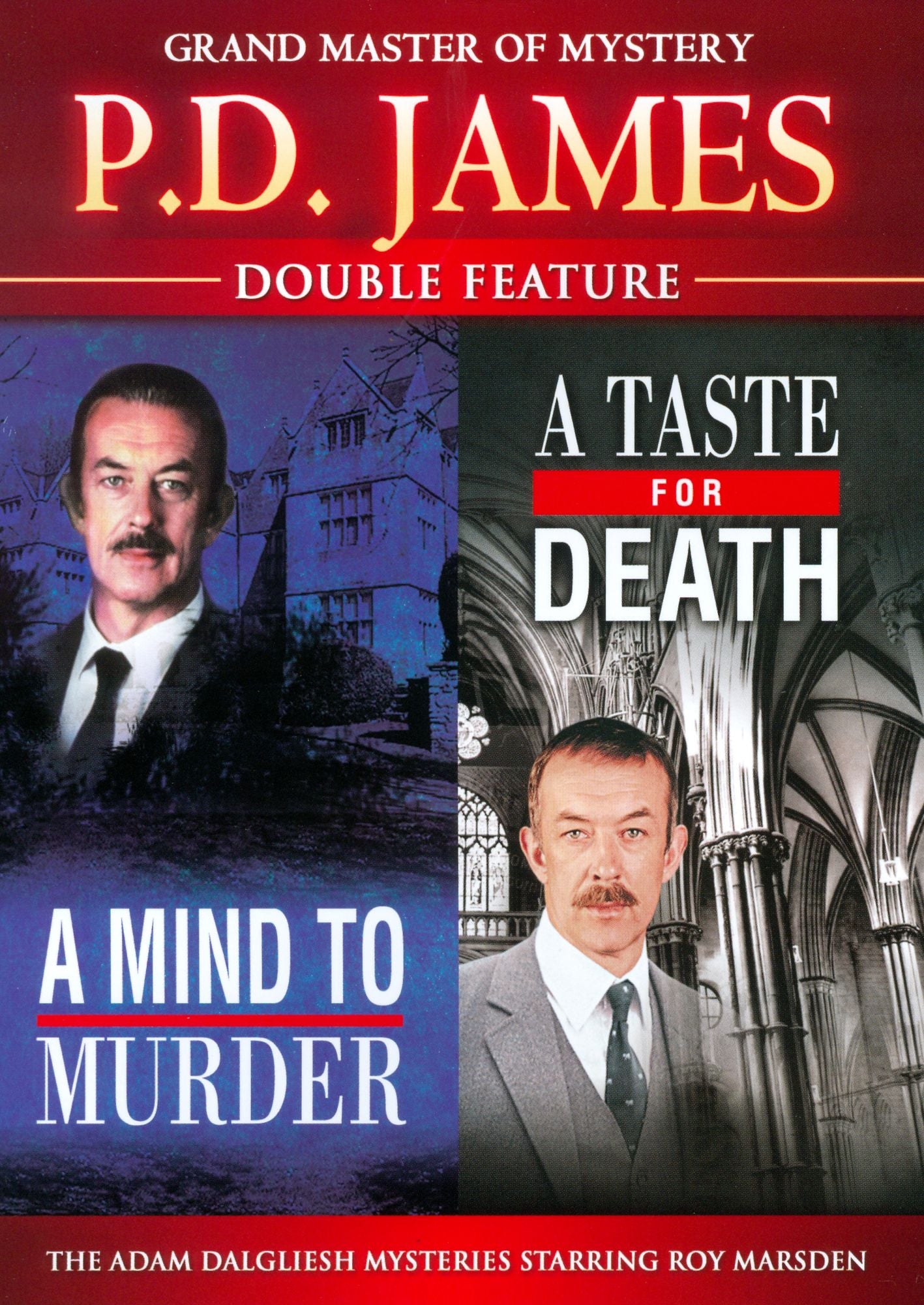 P.D. James: A Mind to Murder/A Taste for Death [3 Discs]