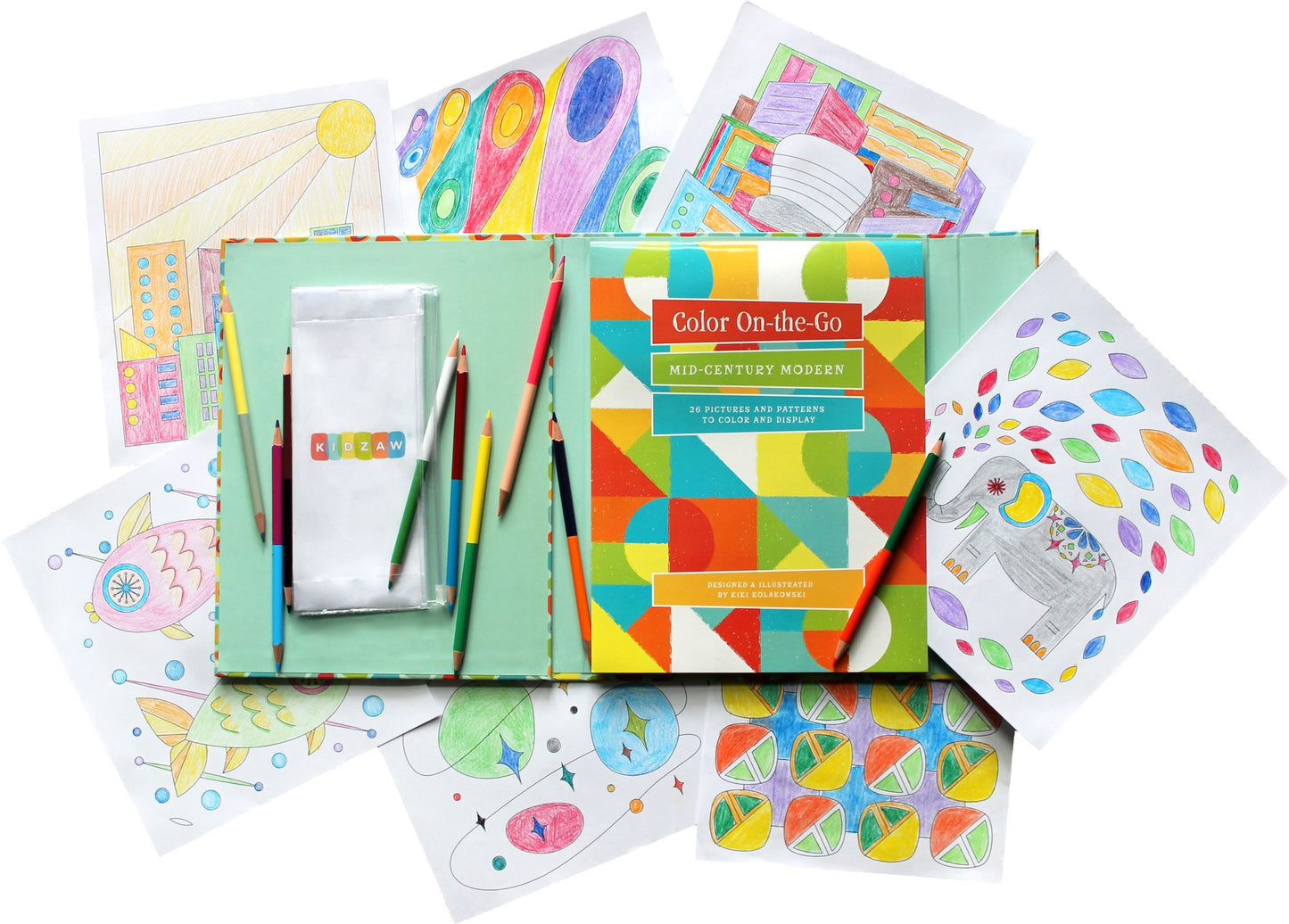 Color On-the-Go Mid-Century Modern for Kids