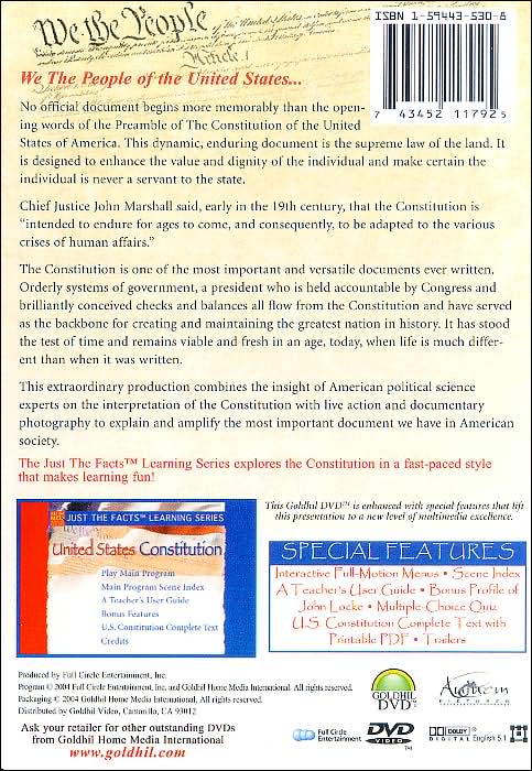 Just the Facts: The United States Constitution