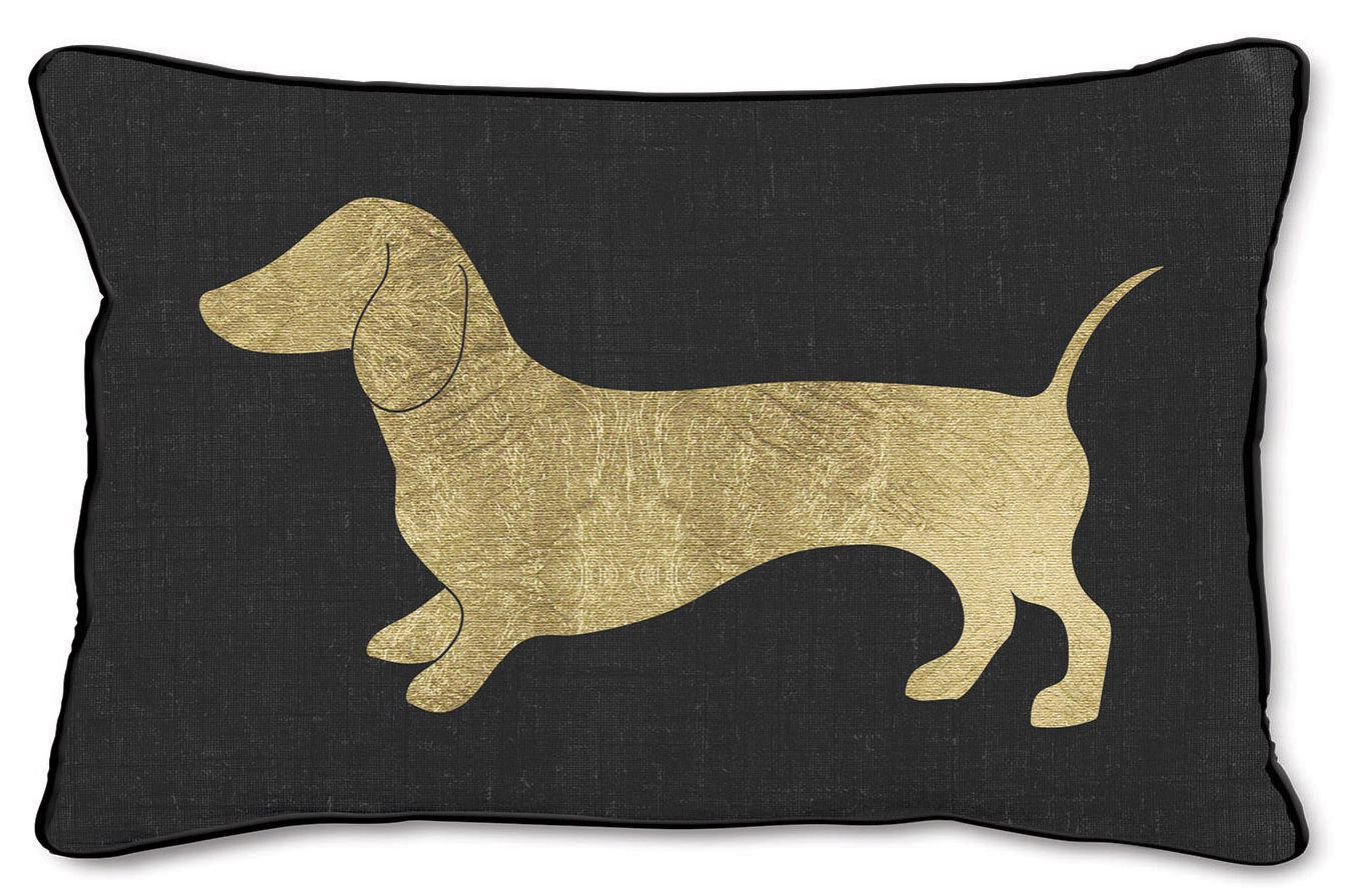 Dachshund Dog Pillow 13 x 8