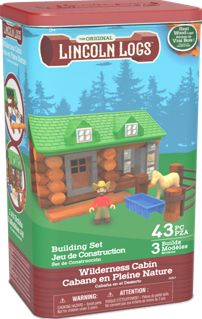 Lincoln Logs Wilderness Cabin