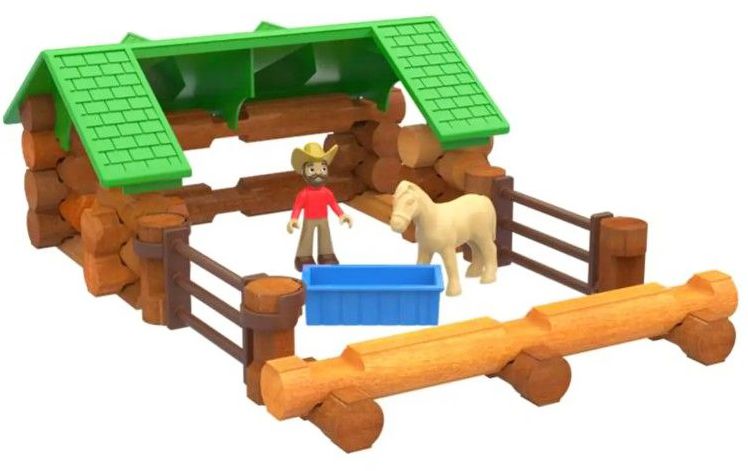 Lincoln Logs Wilderness Cabin