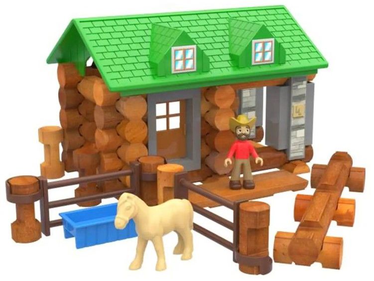 Lincoln Logs Wilderness Cabin