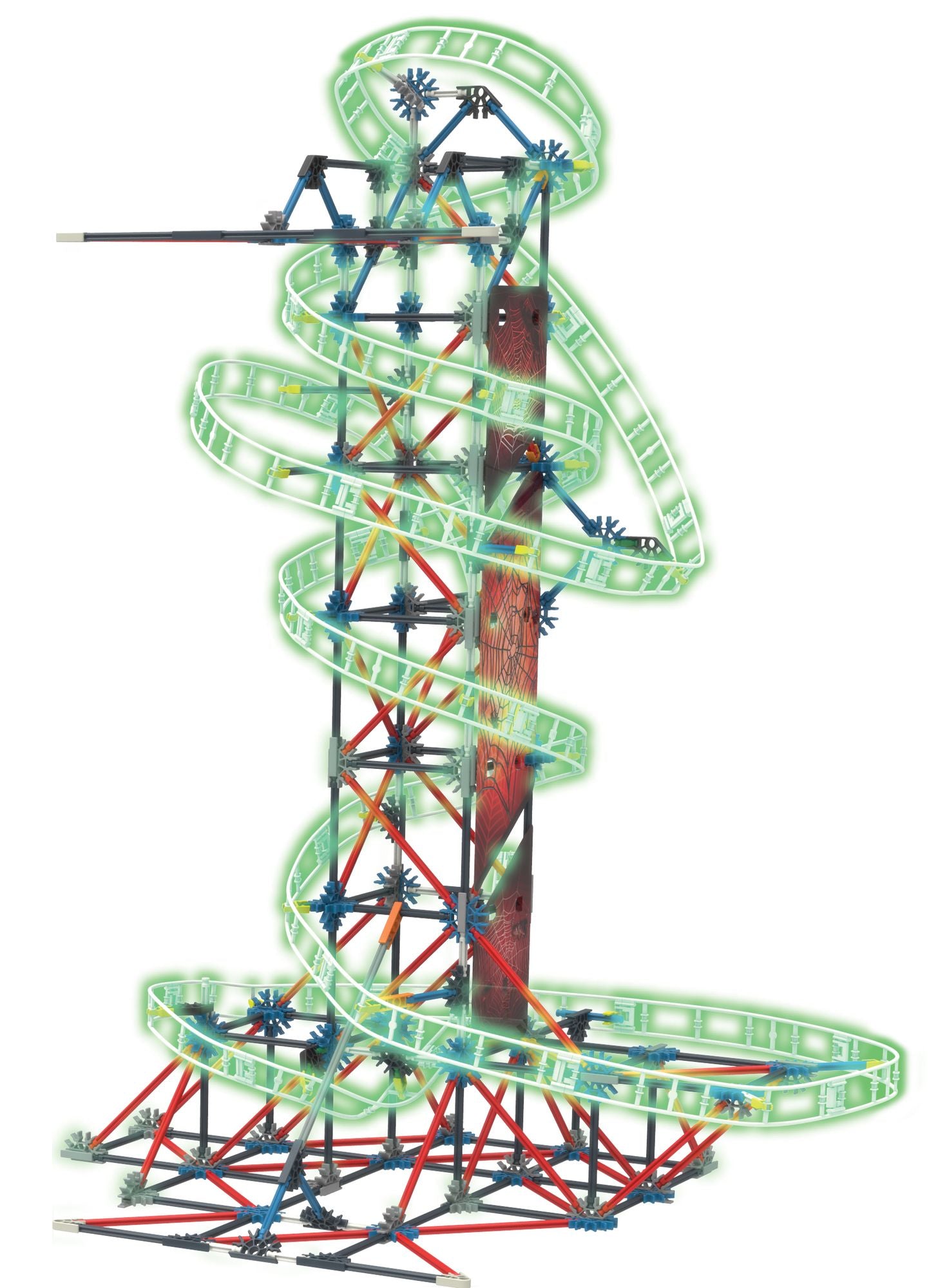 WEB WEAVER ROLLER COASTER BUILDING SET