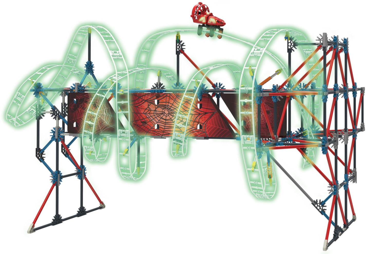 WEB WEAVER ROLLER COASTER BUILDING SET