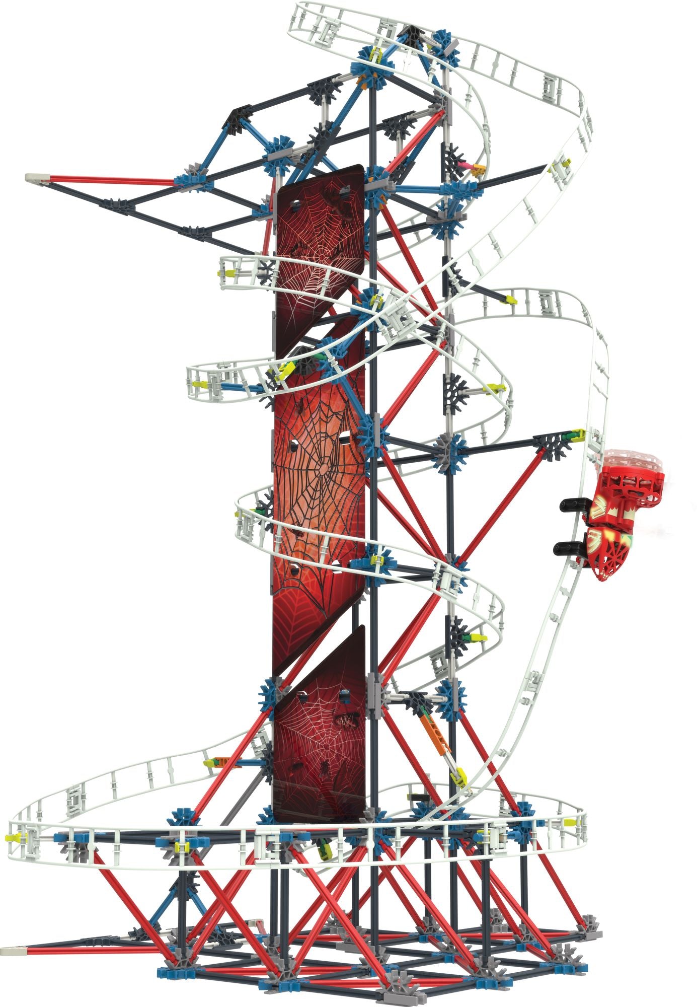 WEB WEAVER ROLLER COASTER BUILDING SET