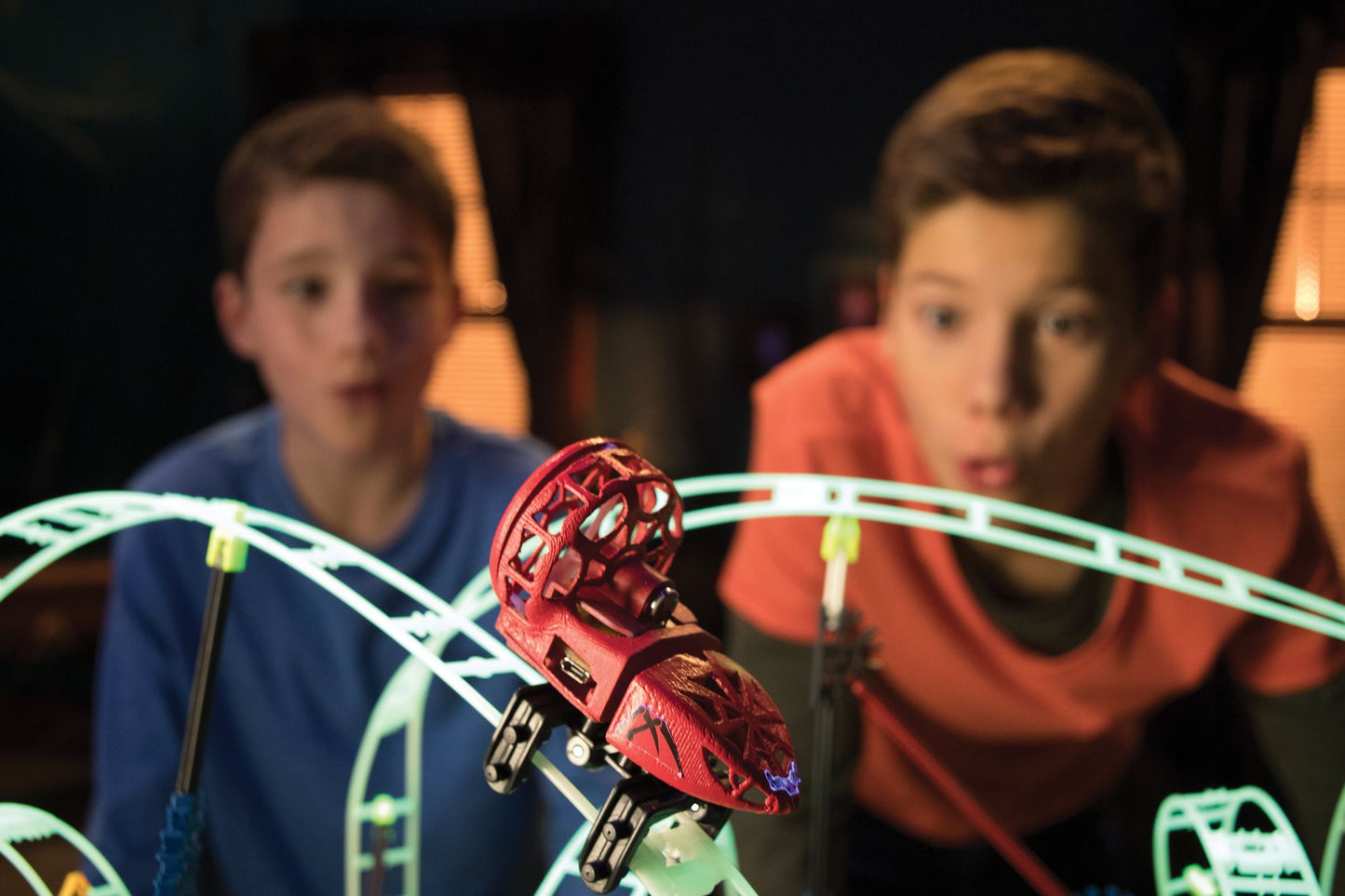 WEB WEAVER ROLLER COASTER BUILDING SET