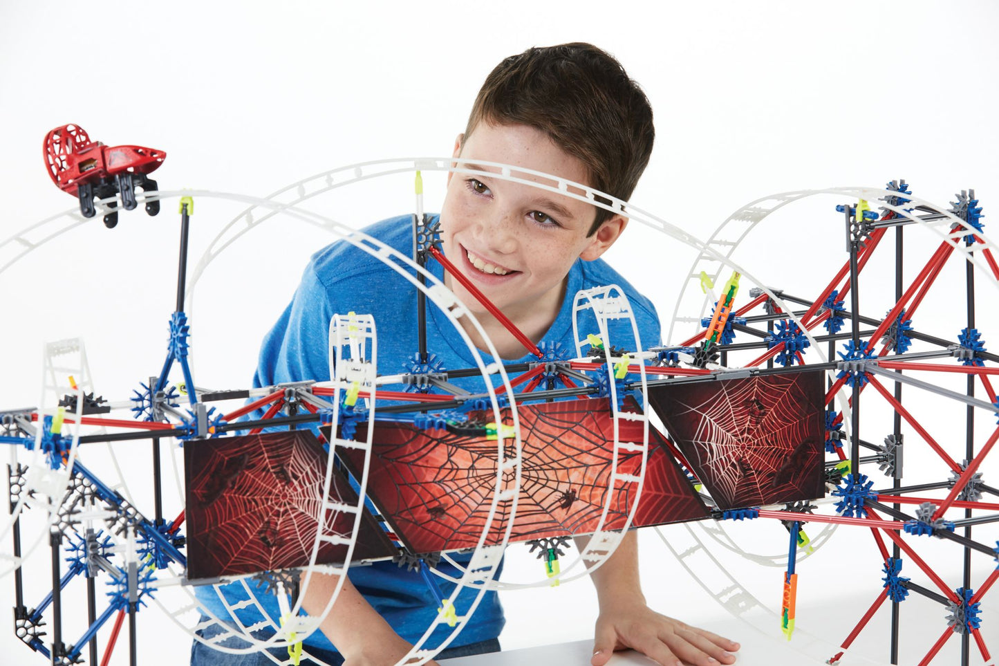 WEB WEAVER ROLLER COASTER BUILDING SET