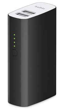 Belkin F8M979btBLK MIXIT UP POWER PACK 4000,mUSB/USB CABLE- Black