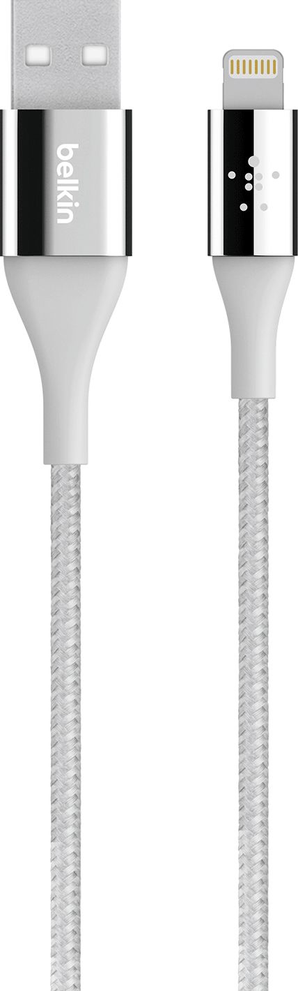 Belkin F8J207bt04-SLV Premium Kevlar Lightning to USB-A Cable Silver