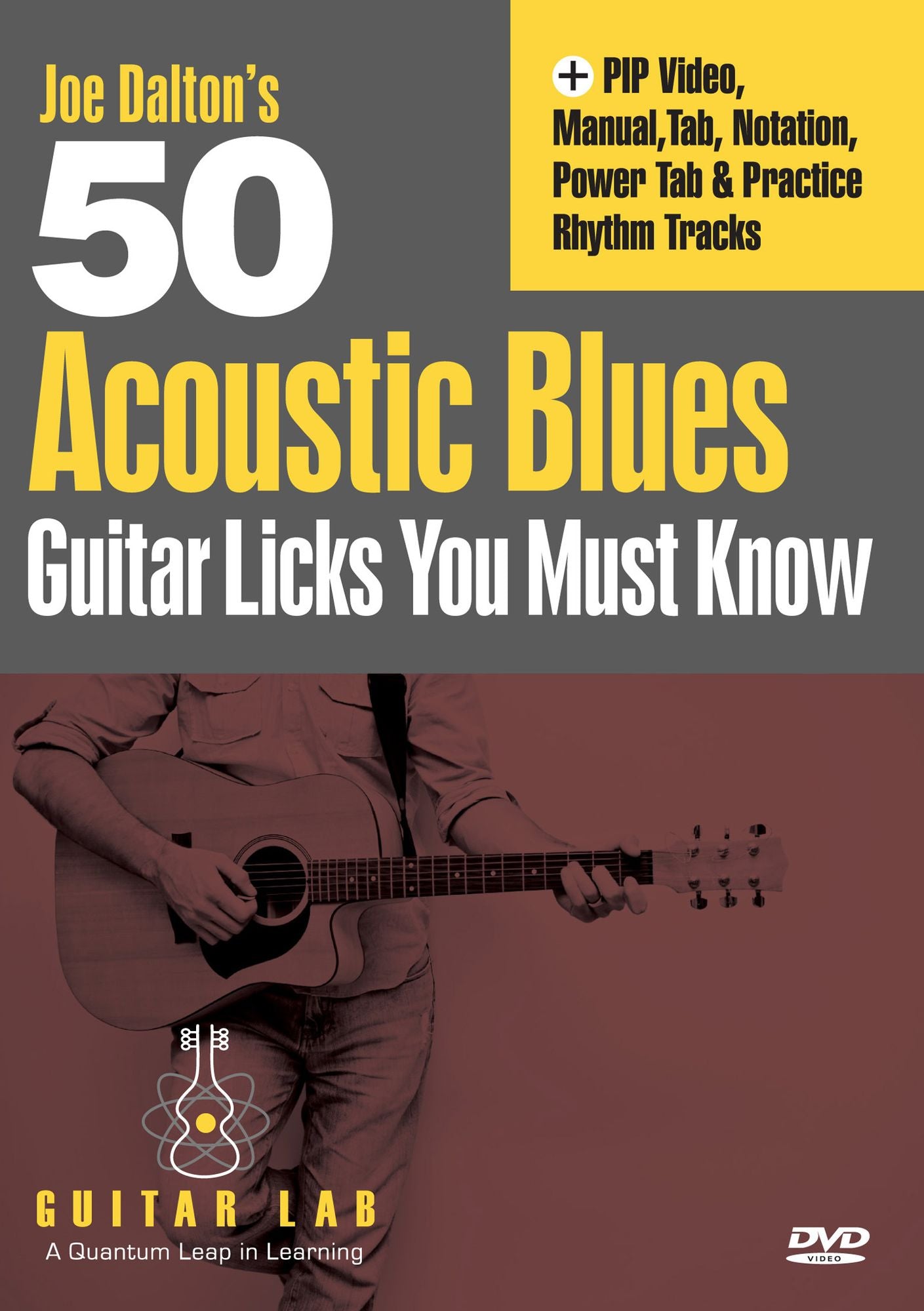 Joe Dalton's 50 Acoustic Blues Guitar Licks You Must Know