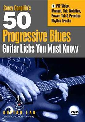 Corey Congilio's 50 Progressive Blues Guitar Licks You Must Know