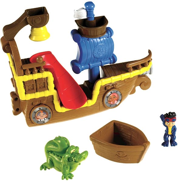 Fisher Price Jake and the Neverland Pirates Splashin Bucky Bath Toy