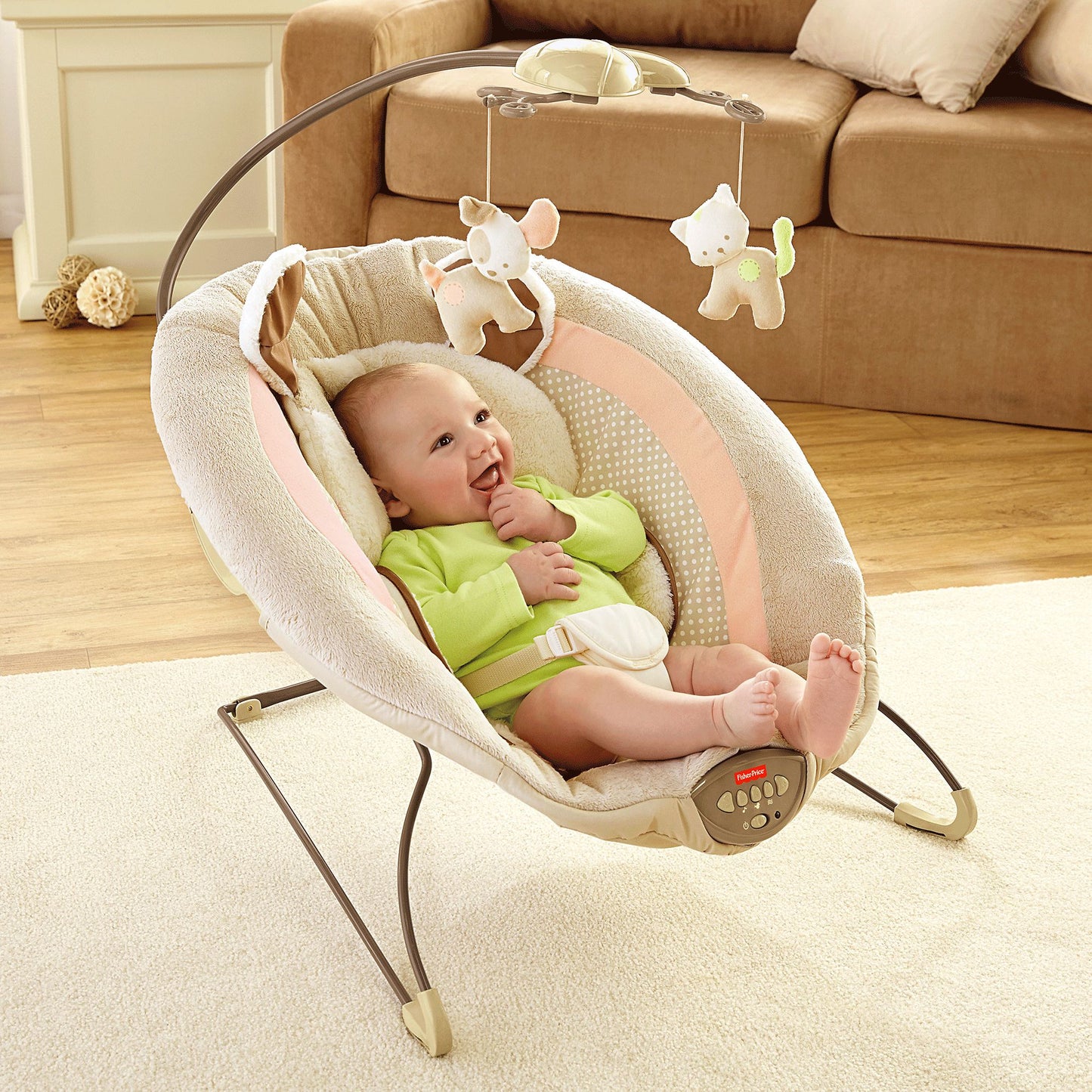 Fisher-Price My Little Snugapuppy Deluxe Bouncer
