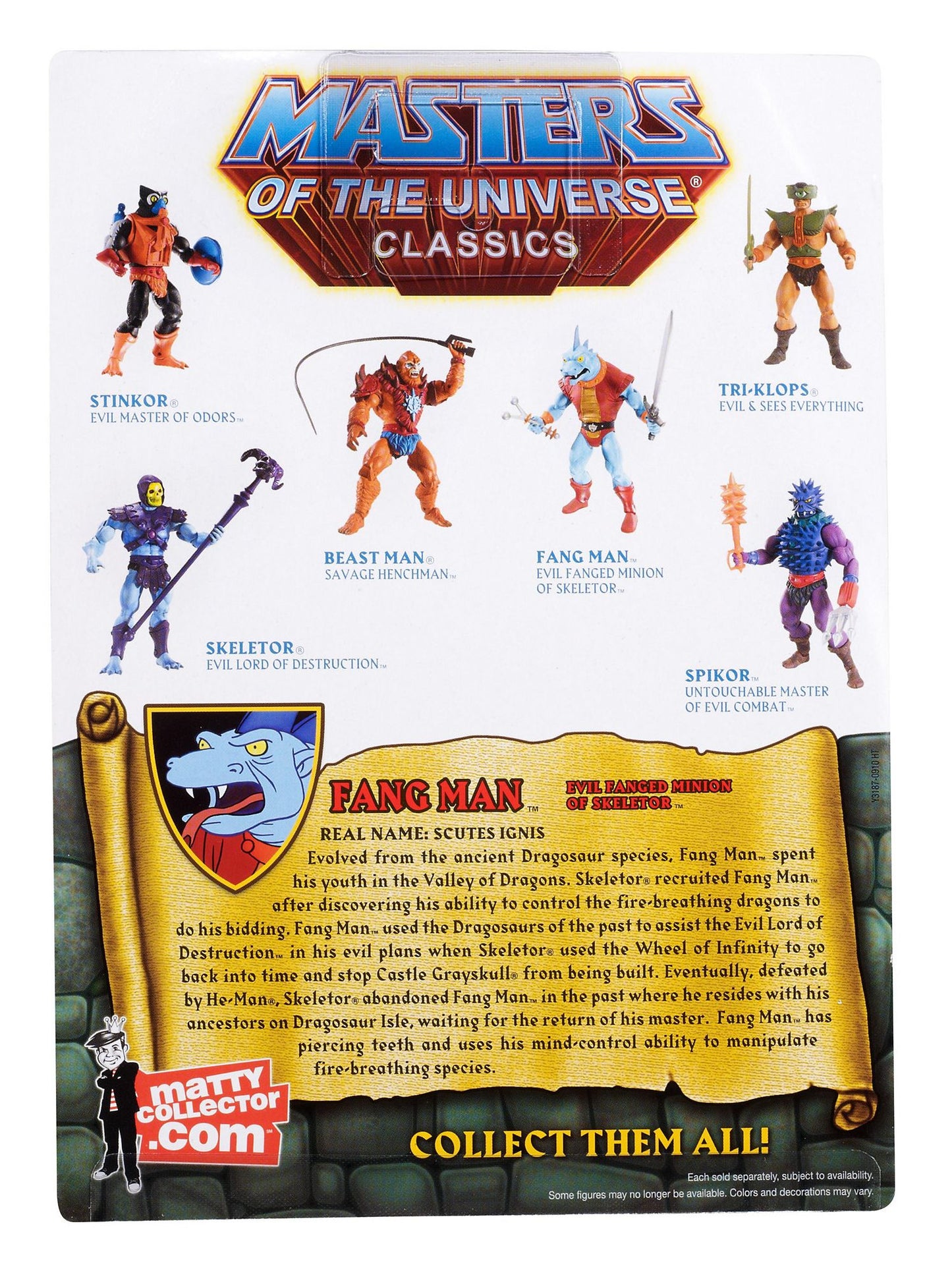 Masters of the Universe¿ Fang Man? Figure