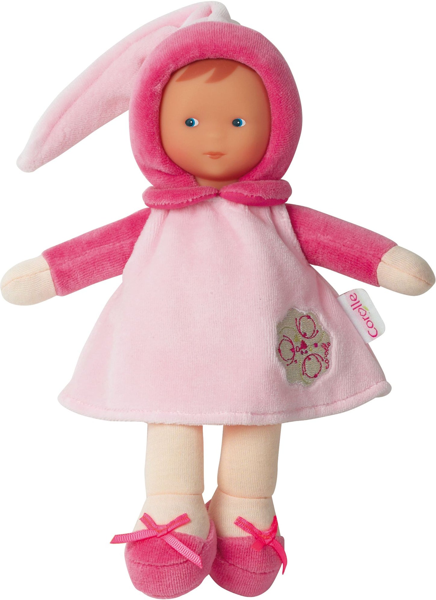 Corolle Babi Miss Pink Cotton Flower 9.5 Inch Doll