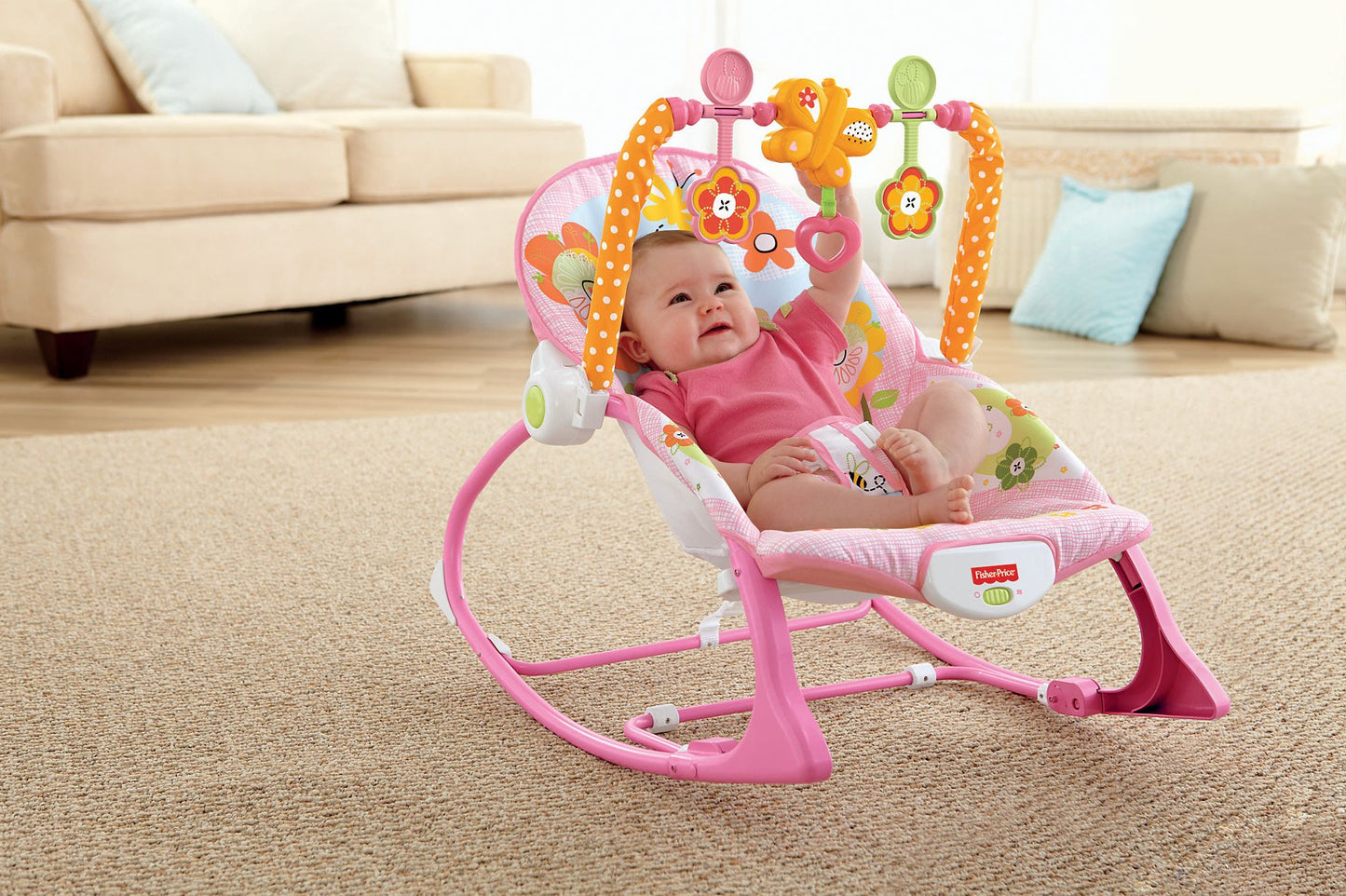 Fisher-Price Infant To Toddler Rocker, Bunny