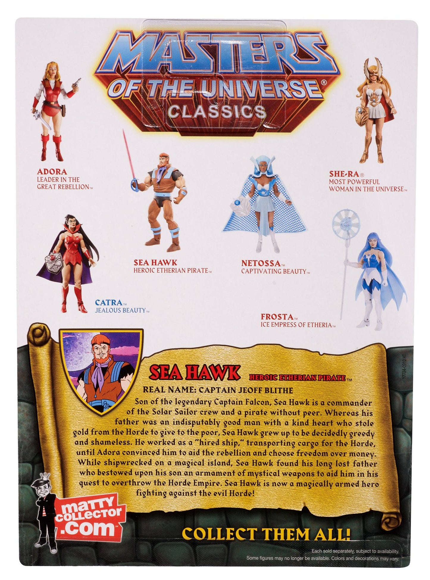 Masters of the Universe Sea Hawk Figure