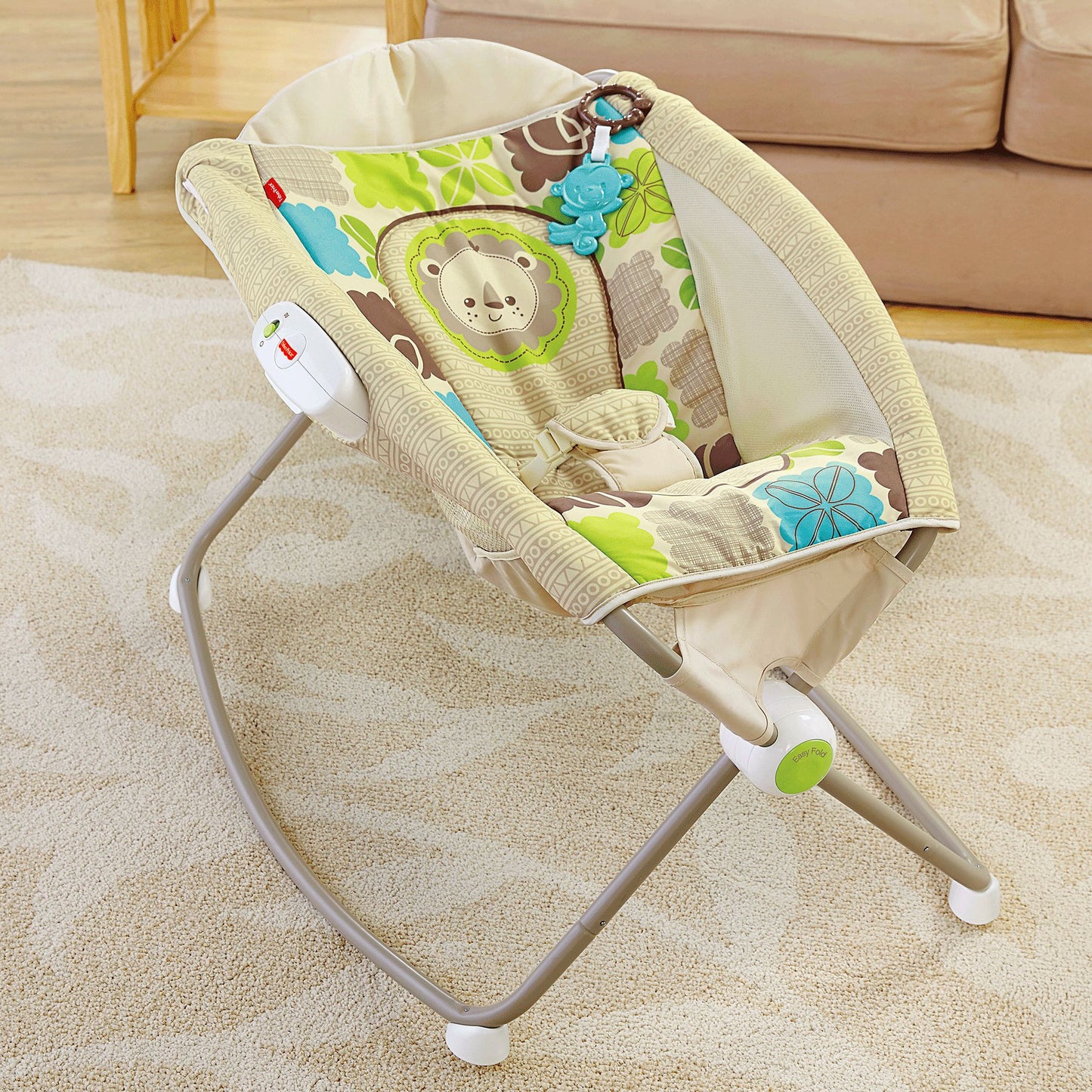 Fisher-Price Newborn Rock 'n Play Sleeper, Rainforest Friends
