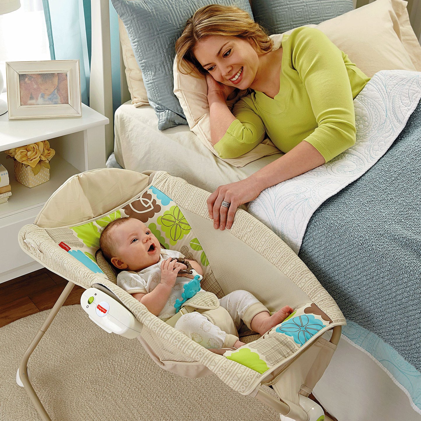 Fisher-Price Newborn Rock 'n Play Sleeper, Rainforest Friends