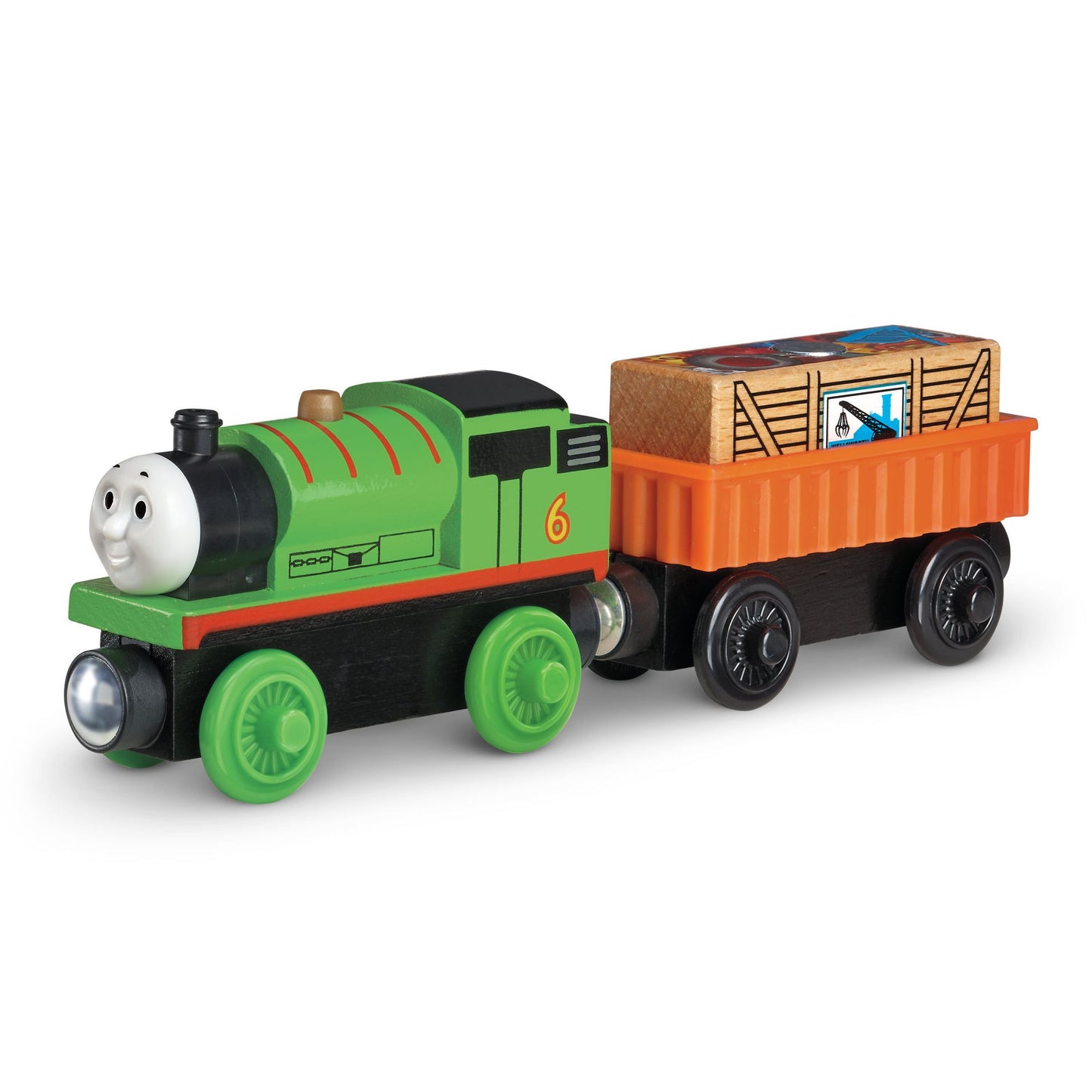 Fisher-PriceThomas & FriendsWooden Railway Reg and Percy at the Srapyard