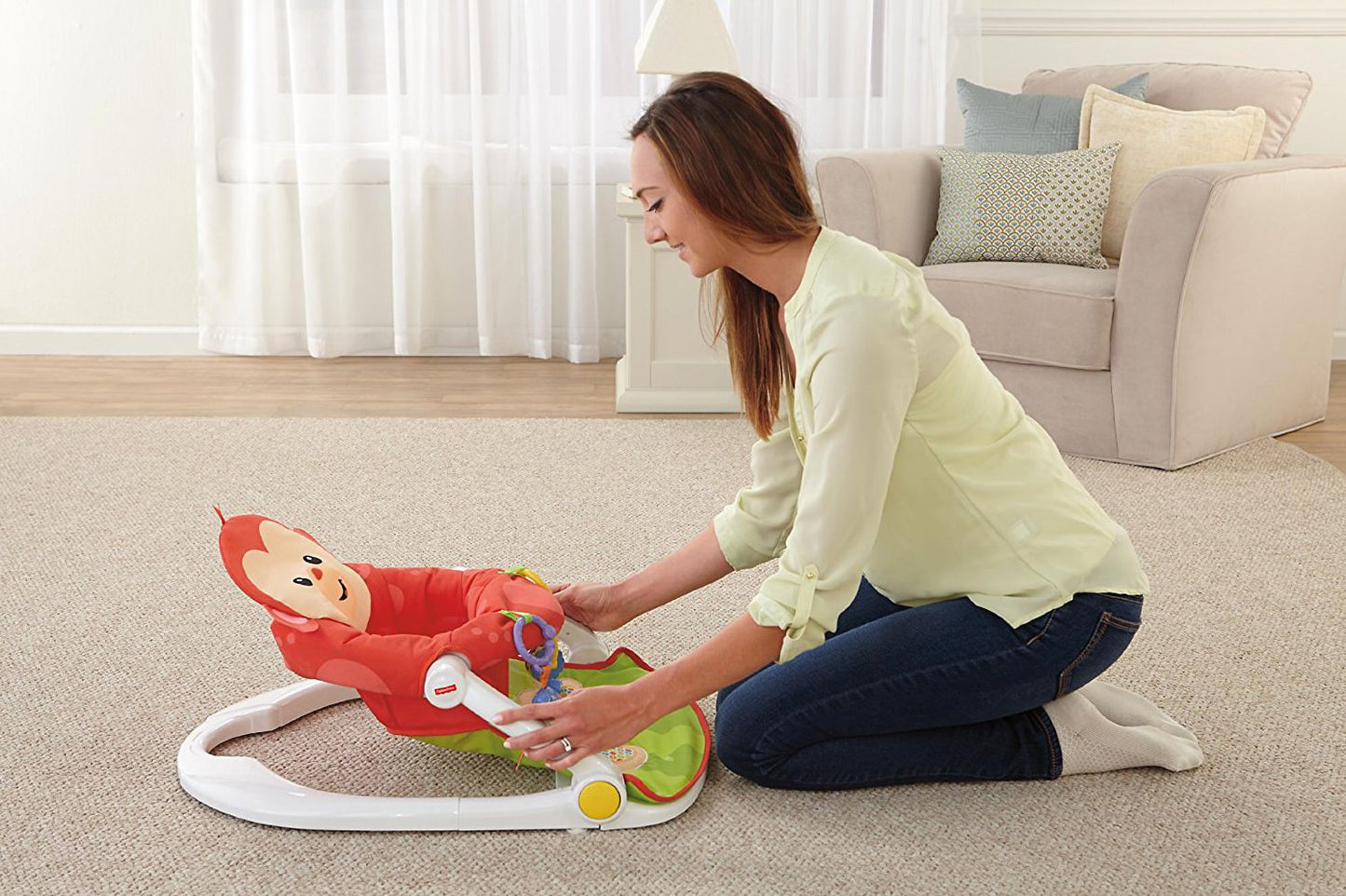 Fisher-Price Deluxe Sit-Me-Up Floor Seat